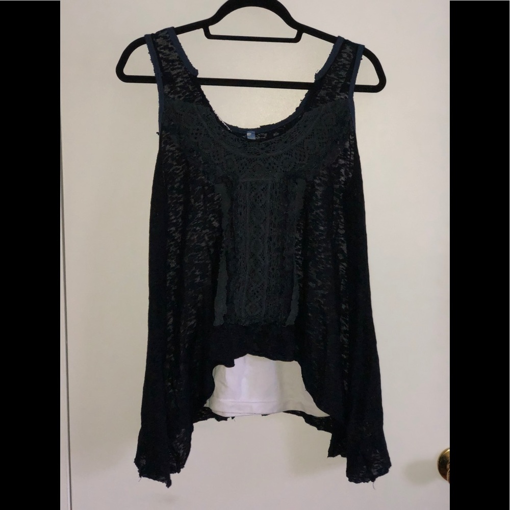Navy tank top